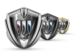 Buick 3D Emblem Abzeichen Sportlicher Stil Hochwertig 3D